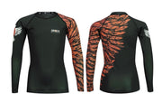 Aerial Assault Junior Long Sleeve Rashguard - Raven Fightwear