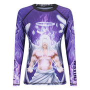 Archangels - Gabriel Women's Long Sleeve Rashguard - Raven Fightwear