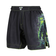 BJJ Horror Frankenstein's Monster Men's Hybrid Fight Shorts - Raven Fightwear