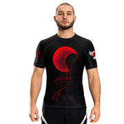 BJJ Horror Nosferatu Men's Short Sleeve Rashguard - Raven Fightwear