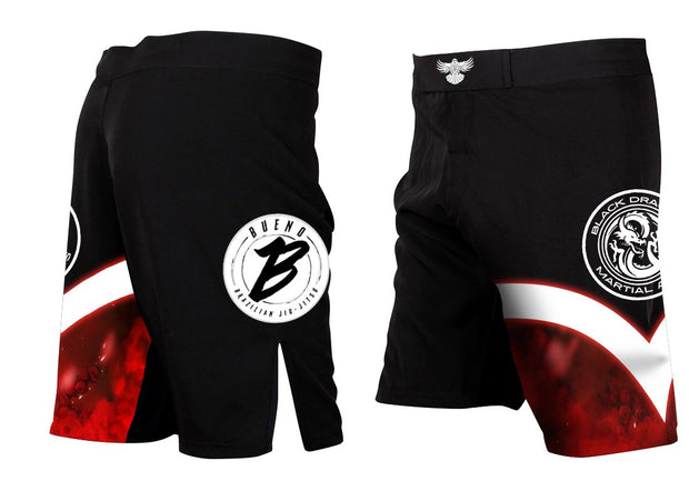 Black Dragon Martial Arts Club Shorts (Junior) - Raven Fightwear