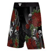 Calaveras y Rosas Men's Fight Shorts - Raven Fightwear