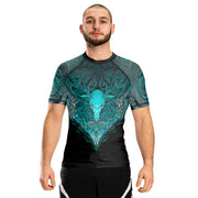 Celltic Men's Short Sleeve Rashguard - Raven Fightwear