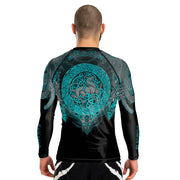 Celtic Men's Long Sleeve Rashguard - Raven Fightwear