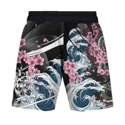 Irezumi 3.0 Men's Hybrid Fight Shorts - Raven Fightwear