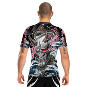 Irezumi 3.0 Men's Short Sleeve Rashguard - Raven Fightwear