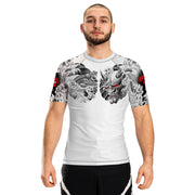 Irezumi 3.0 Men's Short Sleeve Rashguard - Raven Fightwear