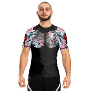 Irezumi 3.0 Men's Short Sleeve Rashguard - Raven Fightwear