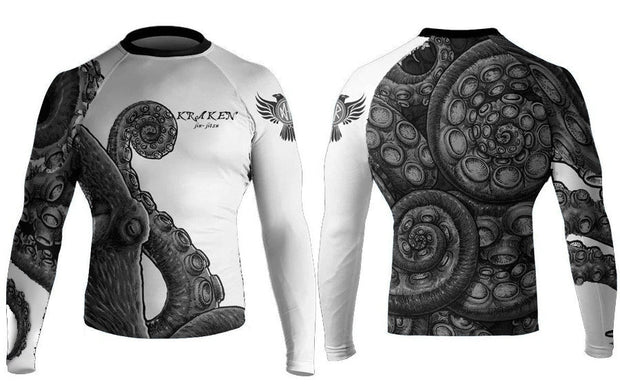 Kraken Jiu Jitsu Club Rashguard - Raven Fightwear