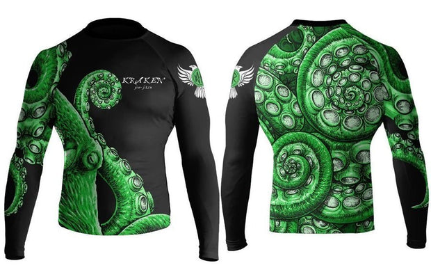 Kraken Jiu Jitsu Club Rashguard - Raven Fightwear