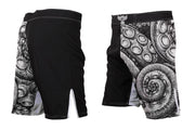 Kraken Men's Fight Shorts - Raven Fightwear