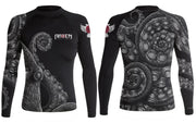 Kraken Women's Long Sleeve Rashguard - Raven Fightwear