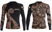 Kraken Women's Long Sleeve Rashguard - Raven Fightwear