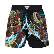 Raijin Men's Hybrid Fight Shorts - Raven Fightwear