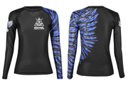 Sentinel Martial Arts Women's Long Sleeve Club Rashguard - Raven Fightwear