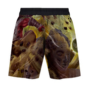 Sun Wukong Men's Hybrid Fight Shorts - Raven Fightwear