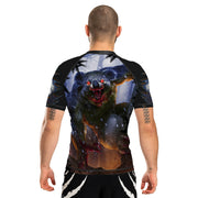 The Dropbear Men's Short Sleeve Rashguard - Raven Fightwear