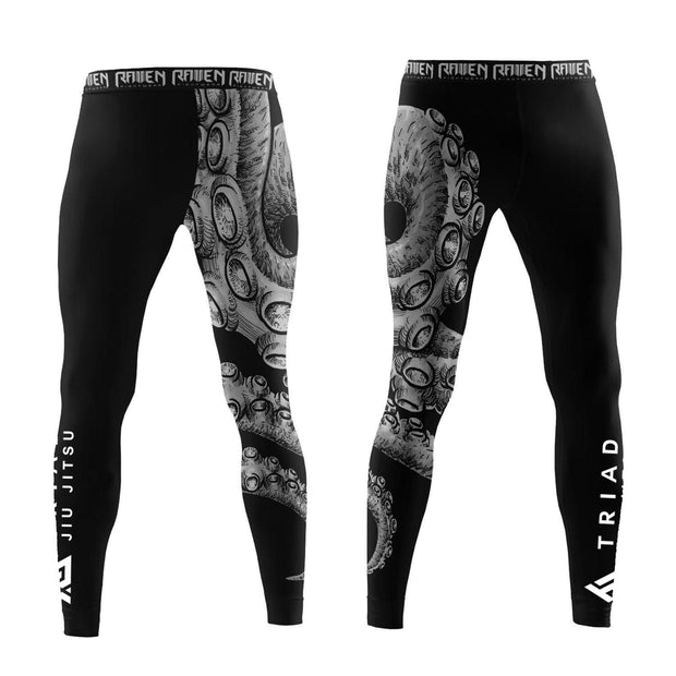 Triad Jiu Jitsu Club Spats - Raven Fightwear