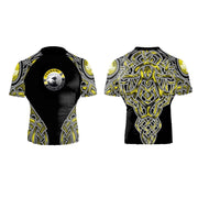 Tsunami BJJ Nordic Men's Short Sleeve Club Rashguard - Raven Fightwear