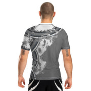 Year of the Dragon Men's Short Sleeve Rashguard - Raven Fightwear