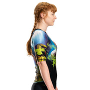 Zombie 2.0 Women's Short Sleeve Rashguard - Raven Fightwear