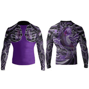 Tsunami BJJ Club Rashguard - Raven Fightwear